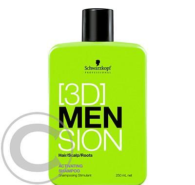 3D MEN ŠAMPON AKTIVAČNÍ 250ml