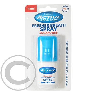 ACTIVE osvěžač dechu Cool Mint spray bez cukru 15ml