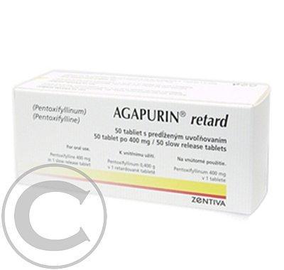 AGAPURIN SR 400  50X400 MG Tabl. s prodl. uvol.