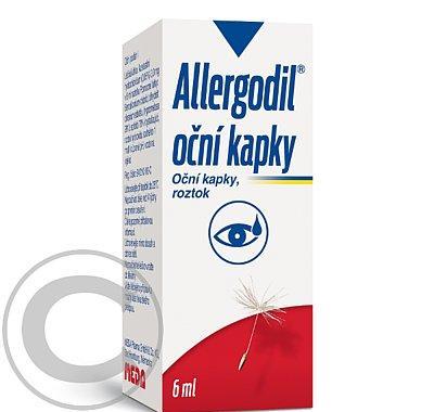 ALLERGODIL OČNÍ KAPKY  1X6ML0.05% Oční kapky, roztok