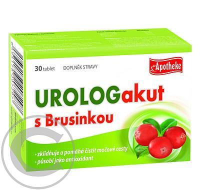 Apotheke UROLOGakut s brusinkou tbl. 30