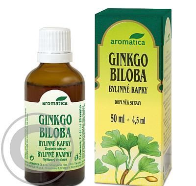 AROMATICA Ginkgo Biloba bylinné kapky 50ml