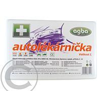 Autolékárnička plastová bílá 341/02 Agba