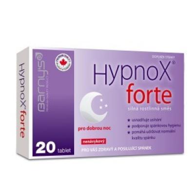 BARNYS HypnoX forte 20 tablet   špunty do uší ZDARMA