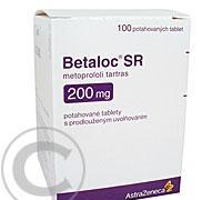 BETALOC SR 200 MG  100X200MG Tabl. s prodl. uvol.