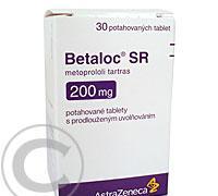 BETALOC SR 200 MG  30X200MG Tabl. s prodl. uvol.