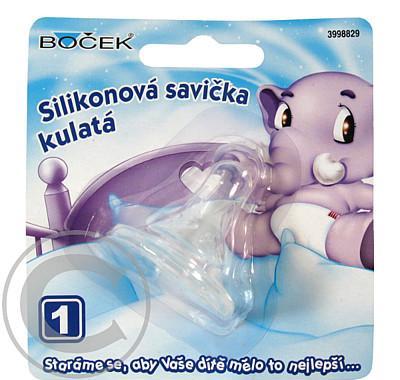 BOČEK Savička silikon kulatá - čaj