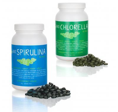 ES balíček: BIO Chlorella 750 tablet   BIO Spirulina 750 tablet