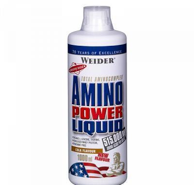 FIT-PRO Weider Power Liquid, komplexní aminokyseliny - brusinka 1000 ml