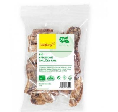 WOLFBERRY Banány krájené BIO 500 g