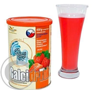 Calcidrink nápoj jahoda 450g