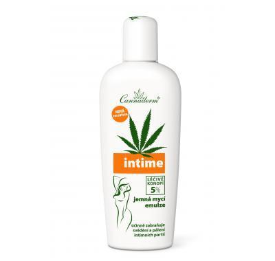 Cannaderm Intime NEW jemná mycí emulze 150 ml