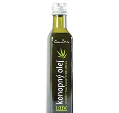 Cannavita BIO Konopný olej za studena lisovaný 250ml