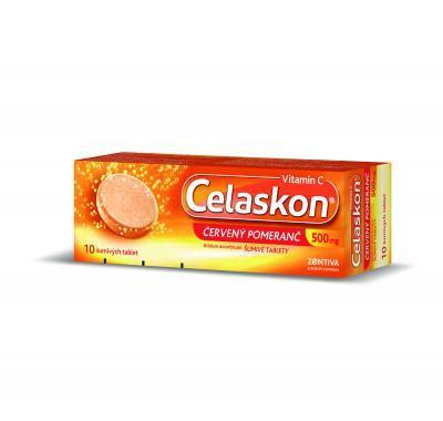 CELASKON 500 MG ČERVENÝ POMERANČ  10X500MG Šumivé tablety