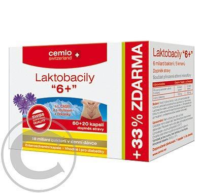 CEMIO Laktobacily 6  cps.60 20