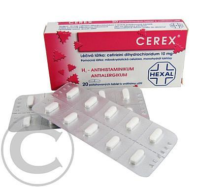 CEREX  20X10MG Potahované tablety