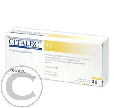 CITALEC 10 ZENTIVA  100X10 MG Potahované tablety