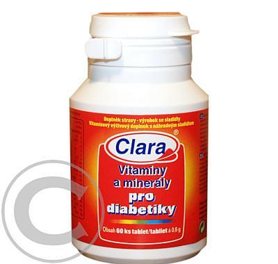 CLARA Vitaminy a minerály  DIA tbl.60