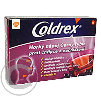 COLDREX HORKÝ NÁPOJ ČERNÝ RYBÍZ  5KS Prášek pro roztok