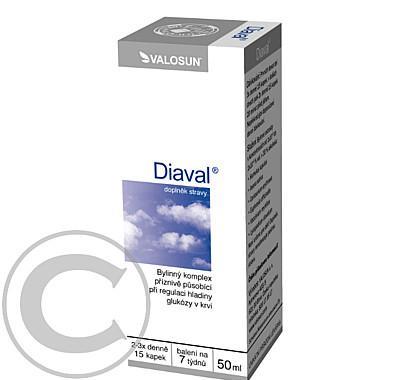 Diaval gtt.1x50ml cukrovka