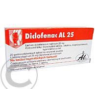 DICLOFENAC AL 25 TBL OBD 20X25MG