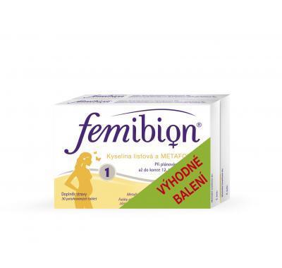 FEMIBION 1 dvojbalení 2 x 30 tablet