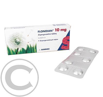 FLONIDAN 10 MG DISPERGOVATELNÉ TABLETY  7X10MG Tablety rychle rozp.