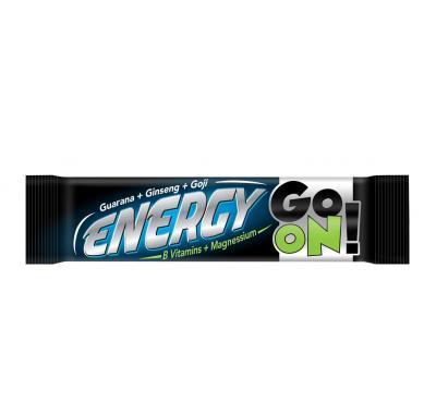 GO ON! Energetická tyčinka guarana, ženšen a goji 50 g