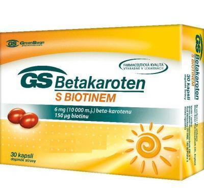 GS BETA karoten s biotinem cps. 30