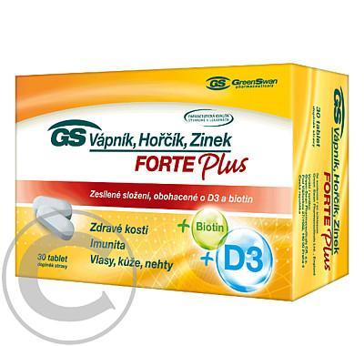 GS Vápník hořčík zinek Forte Plus tbl.30