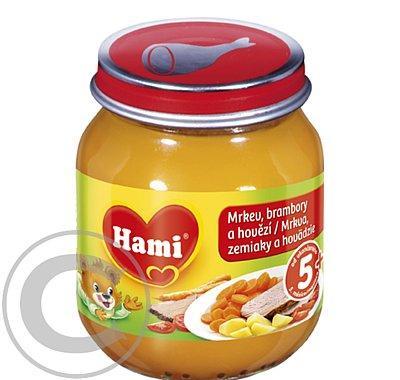 HAMI Příkrm mrkev brambor hovězí 125g