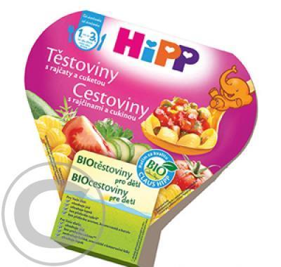 HIPP BIO DĚTSKÉ TĚSTOVINY s rajčaty a cuketou 250g CZ8640