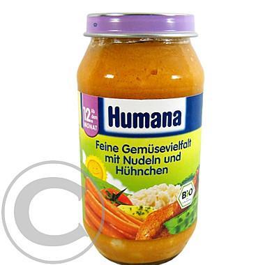 Humana zelenina s nudlemi   kuřetem 250 g