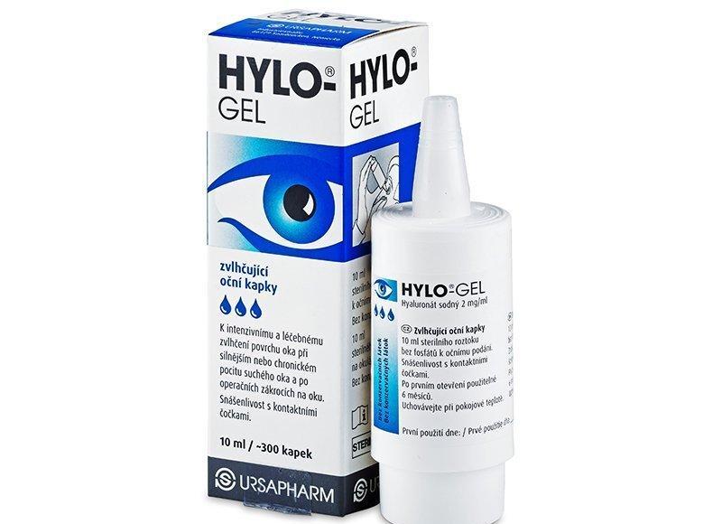 HYLO-GEL zvlhčující oční kapky 10 ml