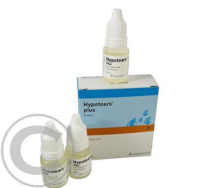 HYPOTEARS PLUS  3X10ML Oční kapky, roztok