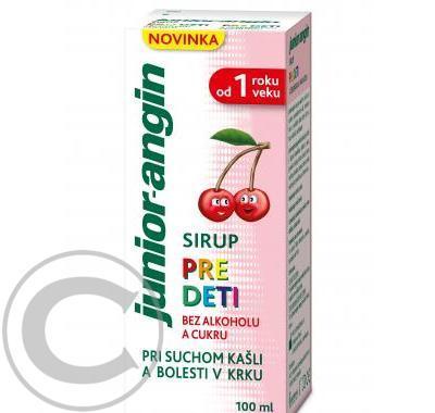 JUNIOR angin - sirup pro děti 100 ml