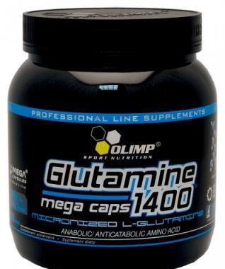 OLIMP SPORT NUTRITION Glutamine Mega Caps 1400  - 300 kapslí