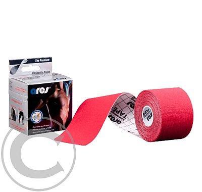 Kinezio tejp ARES kinesio tape 5cm x 5m červená