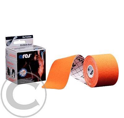 Kinezio tejp ARES kinesio tape 5cm x 5m oranžová