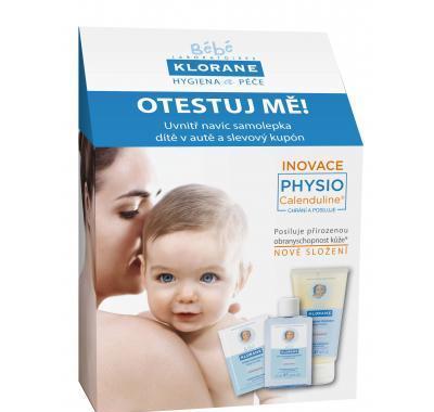 KLORANE BÉBÉ PHYSIO Testovací balíček dětské kosmetiky