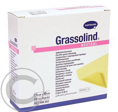 Kompres Grassolind Neutral sterilní 7.5 x 10 cm / 50 ks