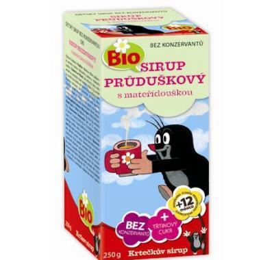 Krtečkův průduškový sirup s mateřídouškou BIO 250 g