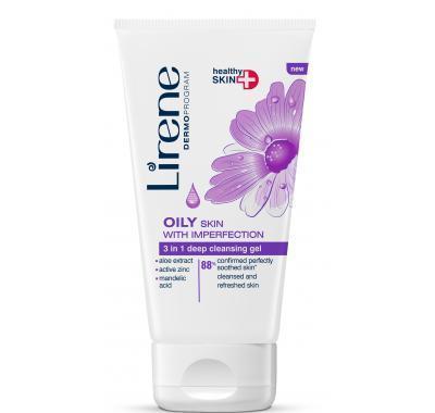 Lirene HS  Mastná pleť čistící gel 150 ml