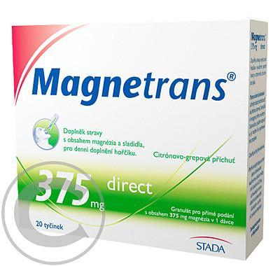 MAGNETRANS 375mg 20 tyčinek granulátu