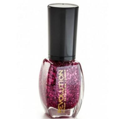 Makeup Revolution Glitter Nail Polish Streetcar Desire - lak na nehty glitrový 10 ml