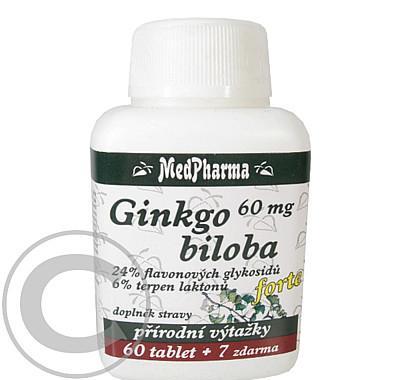 MedPharma Ginkgo biloba 60mg forte tbl.67