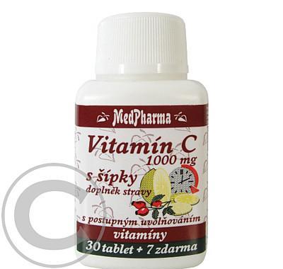 MedPharma Vitamín C 1000mg s šípky tbl.37 prod.úč.