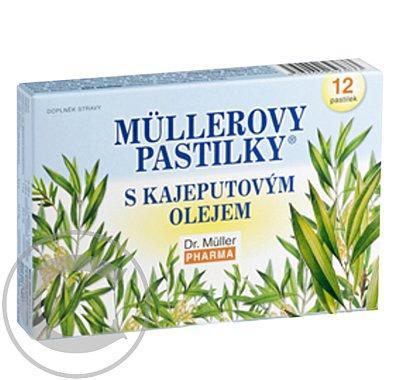 Müllerovy pastilky s kajeputovým olejem 12 ks