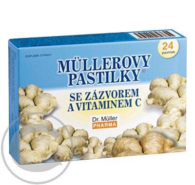 Müllerovy pastilky se zázvorem 24ks