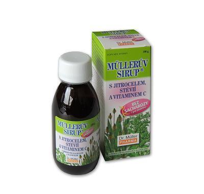 Müllerův sirup s jitrocelem stévií a vitamínem C 100 g